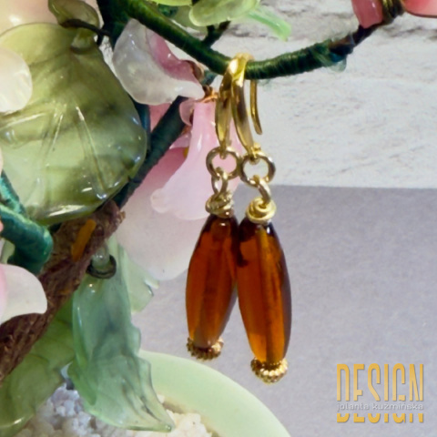 Kolczyki z naturalnym cytrynem w srebrze złoconym 24k – elegancka biżuteria handmade Kolczyki z naturalnym cytrynem w srebrze złoconym 24k – elegancka biżuteria handmade