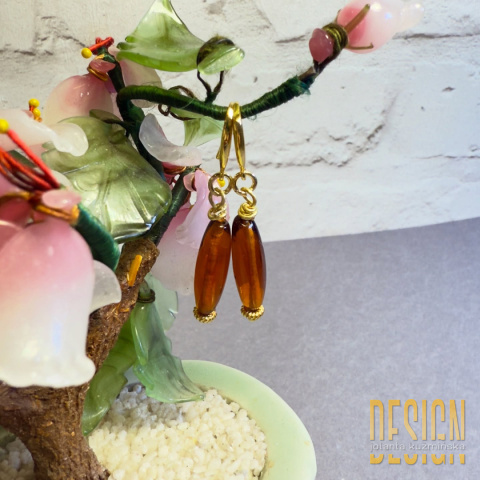 Kolczyki z naturalnym cytrynem w srebrze złoconym 24k – elegancka biżuteria handmade Kolczyki z naturalnym cytrynem w srebrze złoconym 24k – elegancka biżuteria handmade