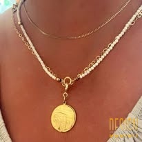 Naszyjnik z kwarcu mlecznego z odpinaną zawieszką – 112 cm | Kolekcja Magic Drops Naszyjnik z kwarcu mlecznego z odpinaną zawieszką – 112 cm | Kolekcja Magic Drops