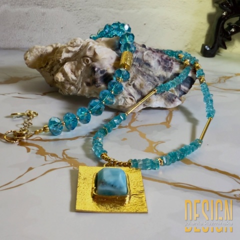 Bransoletka z naturalnych topazów | srebro pozłacane 24K – Kuźmińska Design