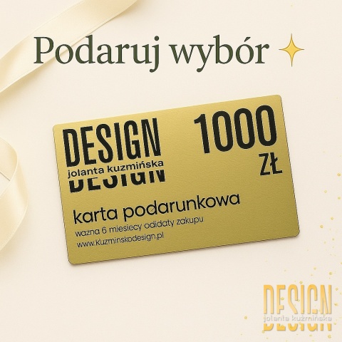 Karty podarunkowe Kuźmińska Design Karty podarunkowe Kuźmińska Design